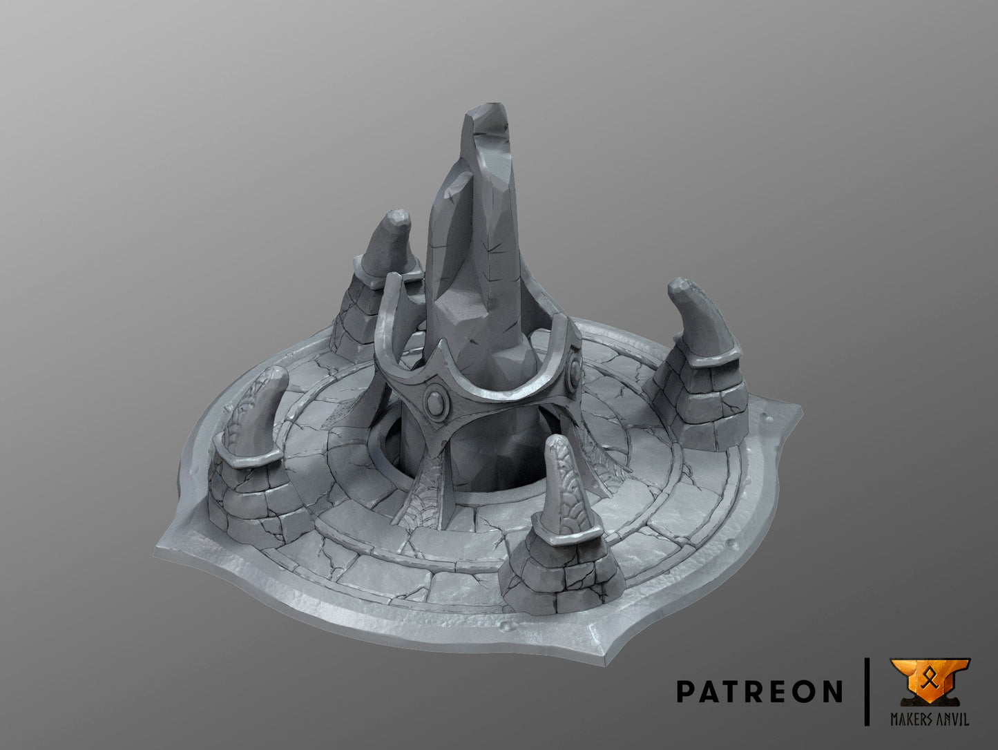 Arcane pillar by Makers Anvil