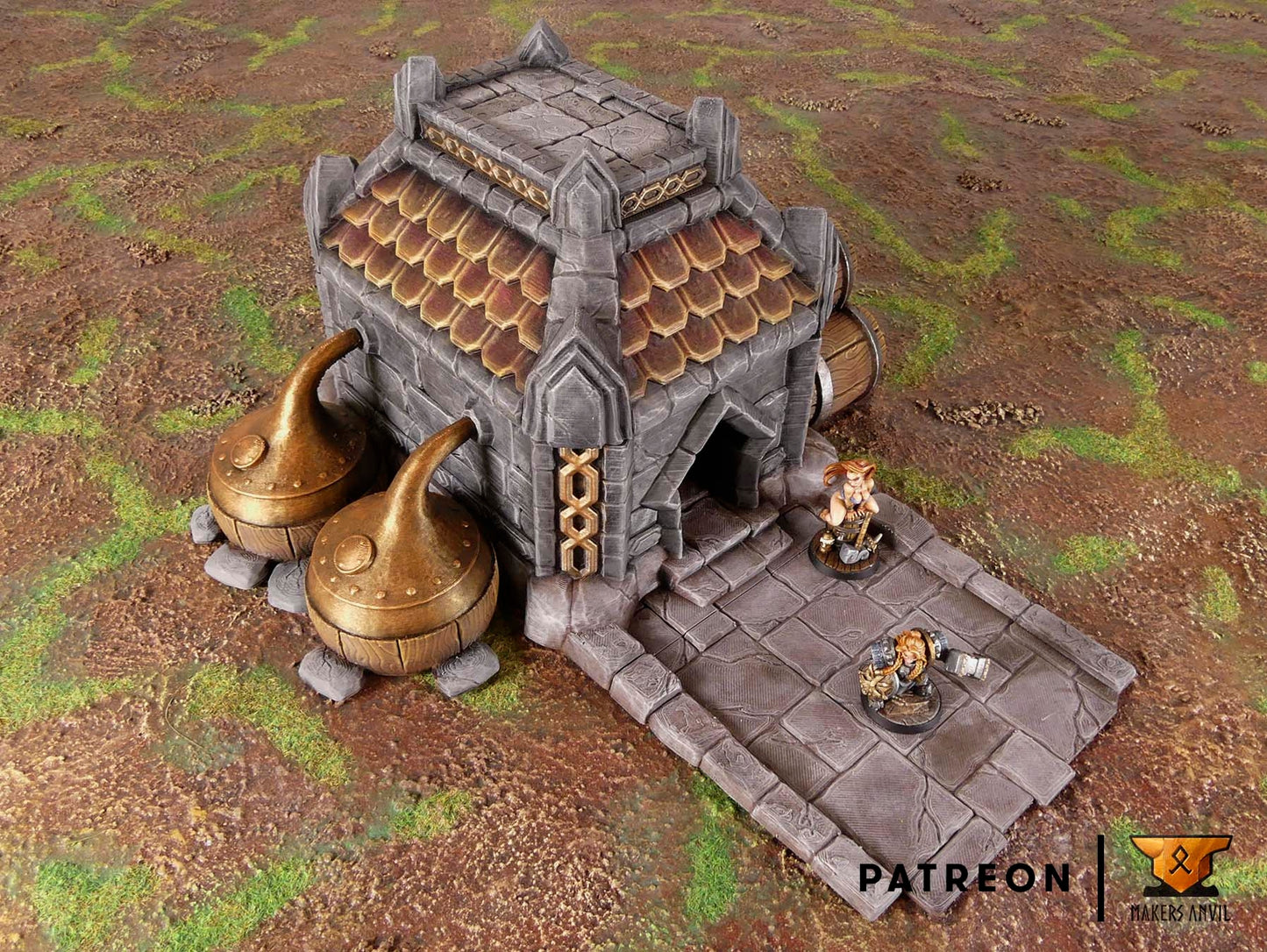 Brewery - Dwarf Settlement by Makers Anvil