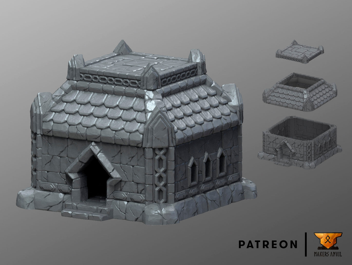 House - Dwarf Settlement by Makers Anvil