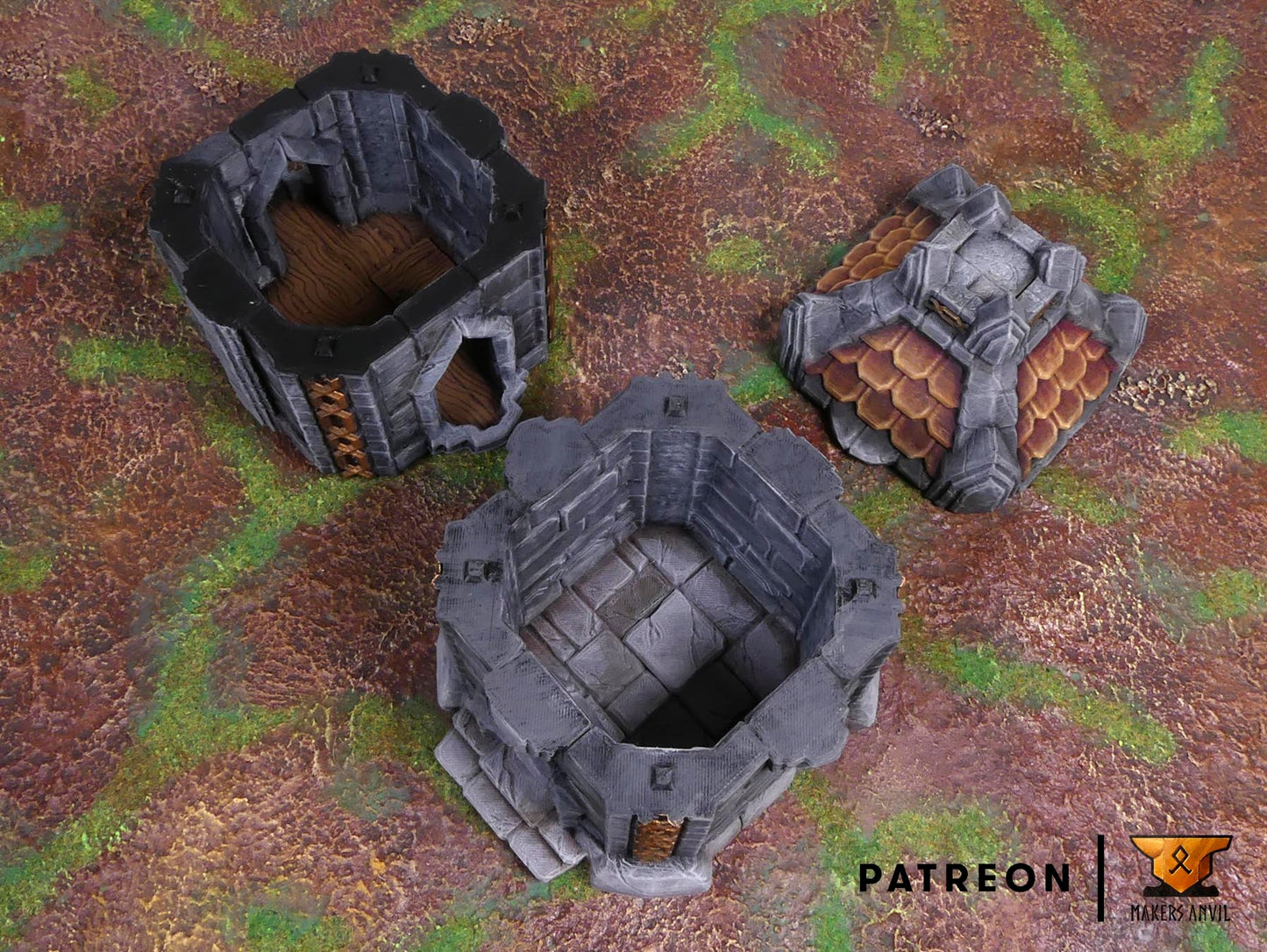 Tower - Dwarf Settlement by Makers Anvil